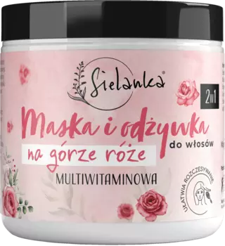 Мультивитаминная маска и кондиционер для волос 2в1 Sielanka Na Grze Re, 250 мл