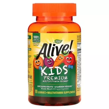 Мультивитамины для детей Nature's Way, 90 жевательных конфет