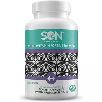 Мультивитамины Fortius Men - 60 капсул Science Of Nature