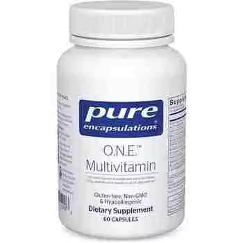Мультивитамины Pure Encapsulations O.N.E. Multivitamin, 60 капсул