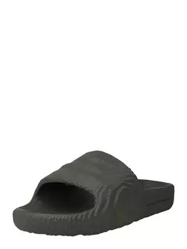 Мюли Adidas Adilette 22, темно-серый