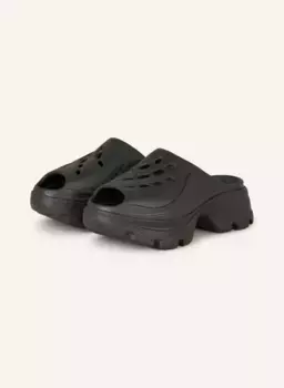 Мюли Adidas, черный