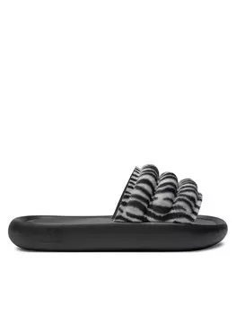 Мюли adidas Wei, черно-белый