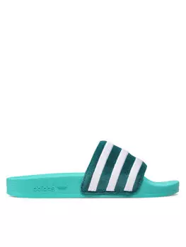 Мюли adidas, зеленый