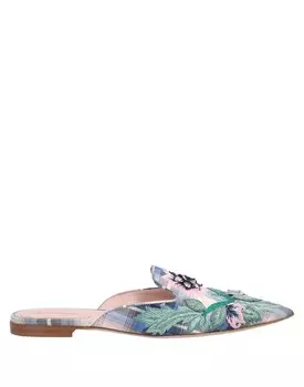 Мюли Alberta Ferretti, синий