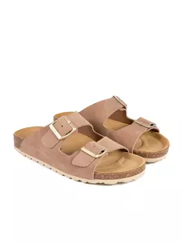 Мюли Babunkers Leder, серо-коричневый