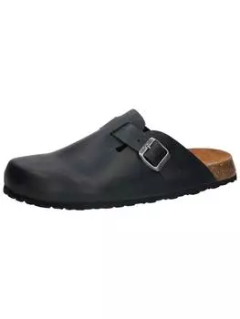 Мюли Bioline Clog Leather Lico, черный