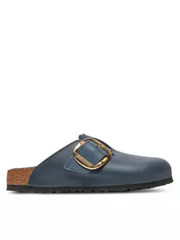Мюли Birkenstock Boston Bb Shearling Leoi 1028014, темно-синий