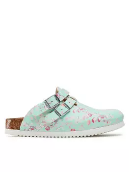 Мюли Birkenstock, зеленый