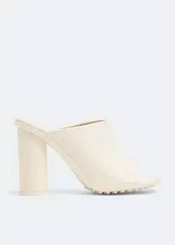 Мюли BOTTEGA VENETA Atomic mules, белый