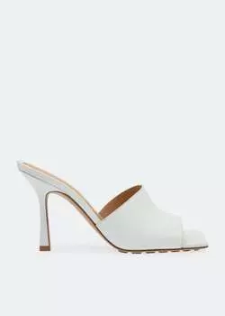 Мюли Bottega Veneta Stretch Leather, белый