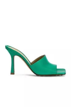 Мюли Bottega Veneta Stretchs, цвет Acid Turquoise