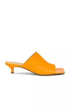 Мюли Bottega Veneta Stretchs, цвет Tangerine