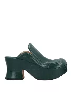 Мюли Bottega Veneta, темно-зеленый