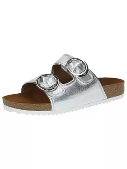Мюли Caprice, цвет silver metal.