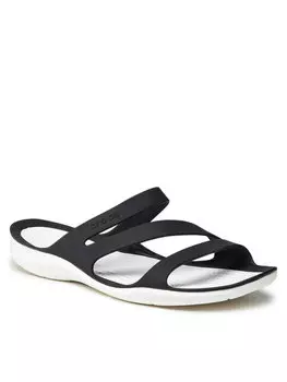 Мюли Crocs, черный