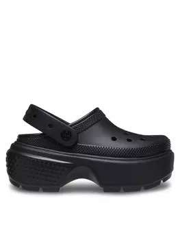 Мюли Crocs, черный