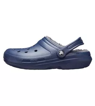 Мюли Crocs Clog 'Lined', темно синий