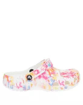 Мюли Crocs, фуксия