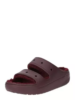Мюли Crocs Mules Classic Cozzzy, цвет Merlot