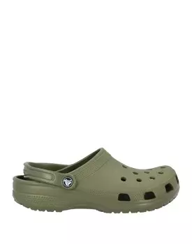 Мюли Crocs, темно-зеленый