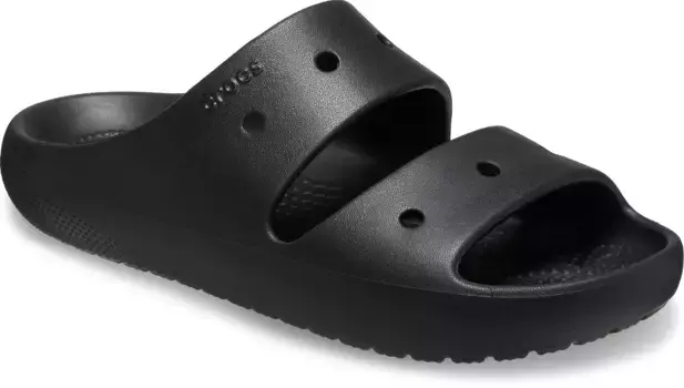 Мюли для купания Crocs "Classic Sandal V2", летняя обувь, горки для бассейна, тапочки, для надевания, черный