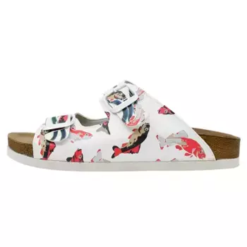 Мюли DOGO "Ladies Stella Koi World Vegan женские сандалии / сандалии /", Vegan, белый