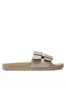 Мюли Emporio Armani, бежевый