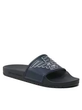 Мюли Emporio Armani, синий