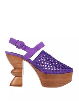 Мюли Ferragamo, фиолетовый