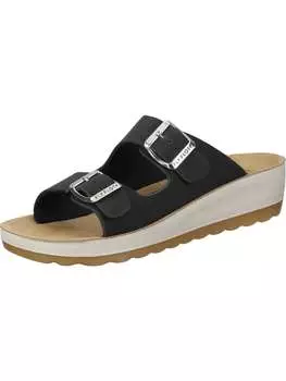 Мюли FlyFlot Klassische Pantoletten, черный
