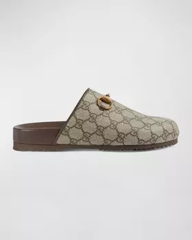 Мюли GG Supreme Horsebit Gucci