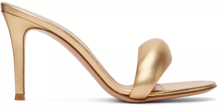 Мюли Gianvito Rossi Gold Bijoux 85