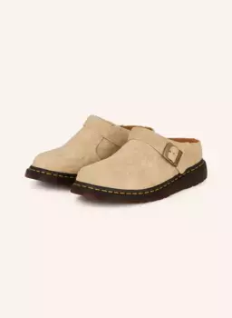 Мюли ишам Dr. Martens, бежевый