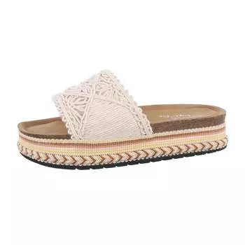 Мюли Ital Design Sandale & Sandalette, бежевый