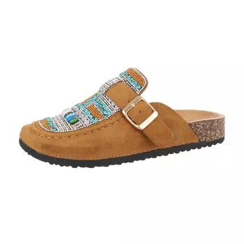 Мюли Ital Design Sandale & Sandalette, кэмел