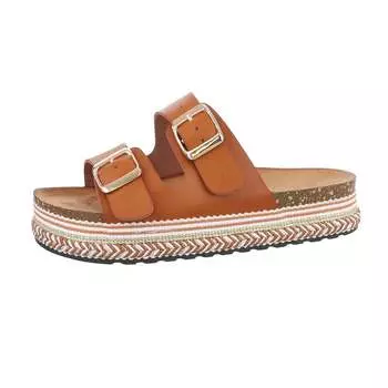 Мюли Ital Design Sandale & Sandalette, кэмел