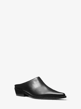 Мюли из кожи Nash Michael Kors, черный