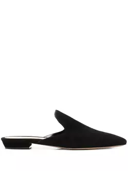 Мюли из нубука Gianvito Rossi, черный