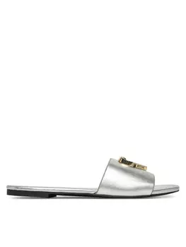 Мюли JA28161G0MIF090B Love Moschino, серебряный
