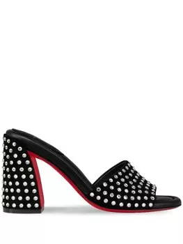 Мюли Jane 85 Christian Louboutin, черный