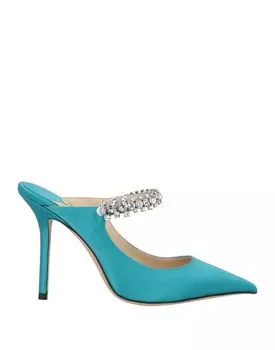 Мюли Jimmy Choo, изумрудно-зеленый
