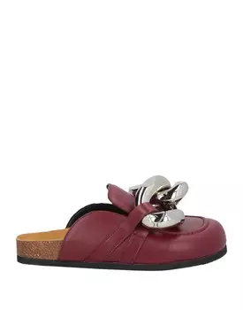 Мюли Jw Anderson, бордовый