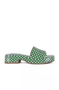 Мюли Larroude Athena, цвет Daisy Green