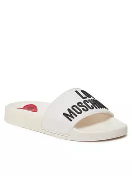 Мюли Love Moschino, белый