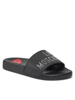 Мюли Love Moschino, черный