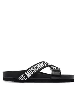 Мюли LOVE MOSCHINO, черный