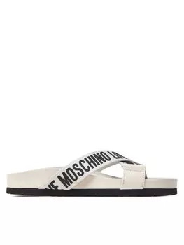 Мюли Love Moschino, коричневый