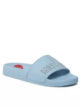 Мюли Love Moschino, синий