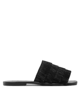 Мюли Manebi Leather Sandals S 2.5 Y0, черный